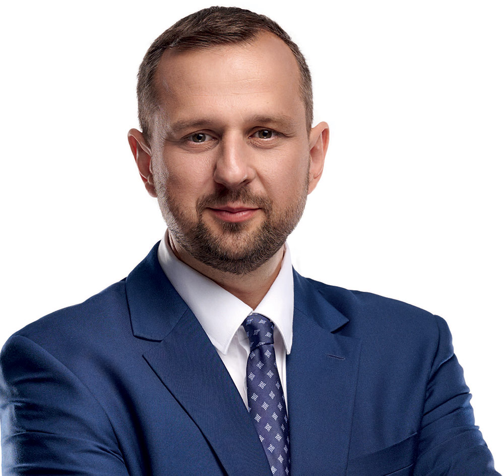 Pan Piotr Grzymowicz - Prezydent Olsztyna